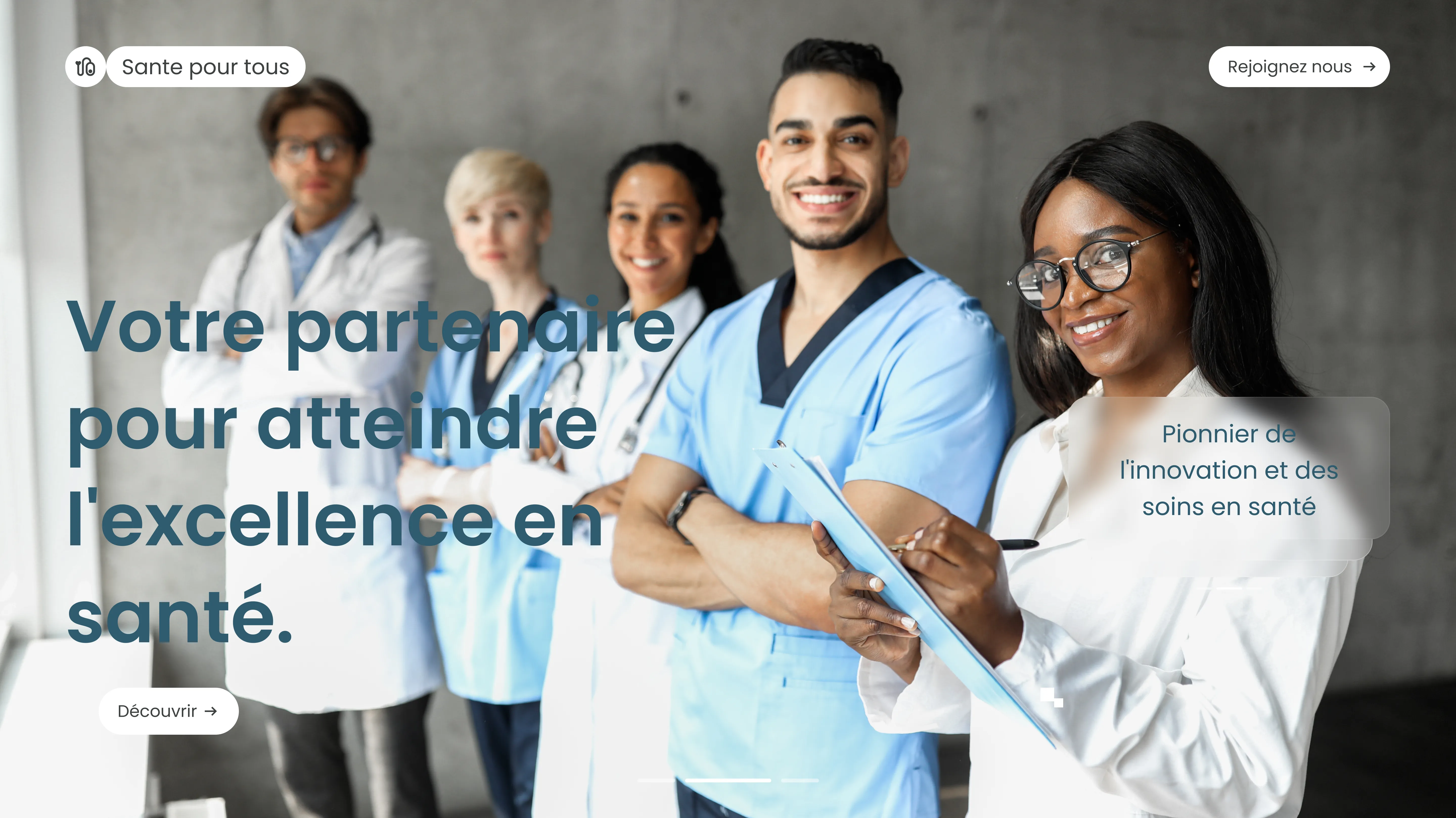 Création de site web pour le secteur de la santé